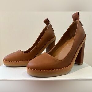 See by Chloé scallop heels- style sb29215